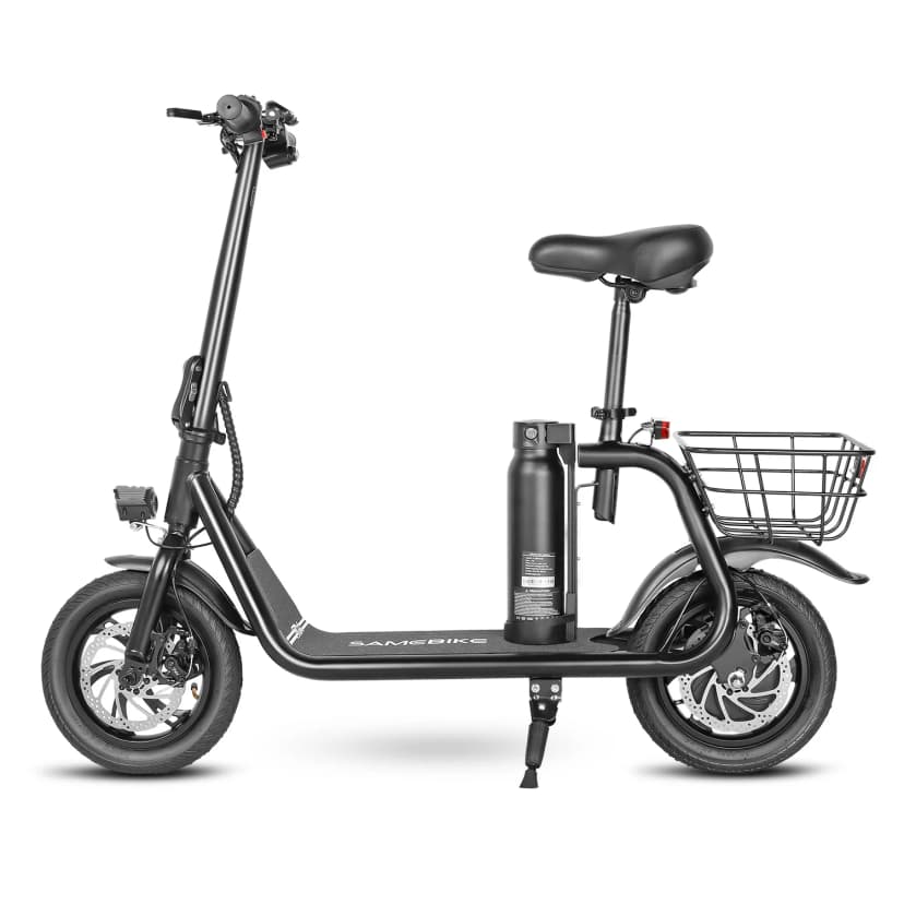 SAMEBIKE 36 V:n sähköskootteri irrotettavalla akulla – teho 250 W