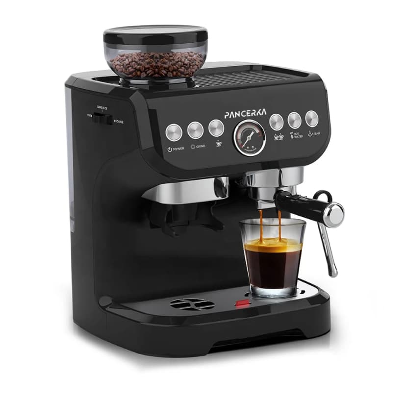 PANCERKA Professional -puoliautomaattinen espressokeitin – 15 bar, tilavuus 2 l